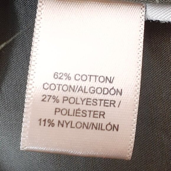 Women's LOFT Army Green Safari Utility Jacket; Zipper & Snaps; Pockets; Size XSP - Picture 5 of 6